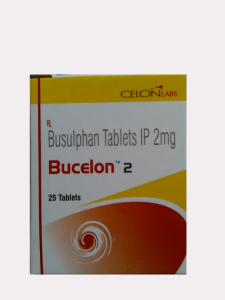 Image - Busulfan 2 mg 25 tablets generic (India)