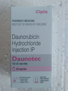 Image - Daunorubicin 20 mg solution for injection generic (Natco, India)