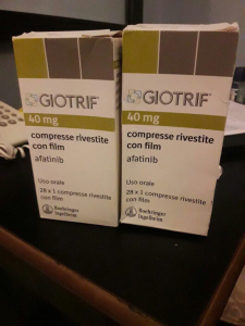 Image - Giotrif (afatinib) 40 mg f28 tablets original (Boehringer Ingelheim, Germany)
