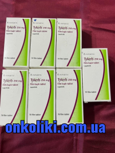Image - Tykerb / Tyverb (lapatinib) 250 mg 70 tablets original (Novartis, Switzerland)