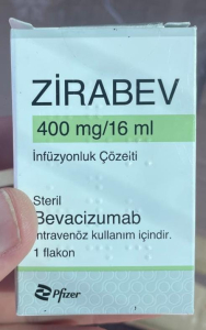 Image - Zirabev (bevacizumab) 400 mg/16 mL concentrate for infusion (Pfizer, USA)