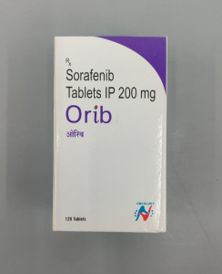 Image - Nexavar, Sorafenib 200 mg tablets, 112 tablets generic (India)