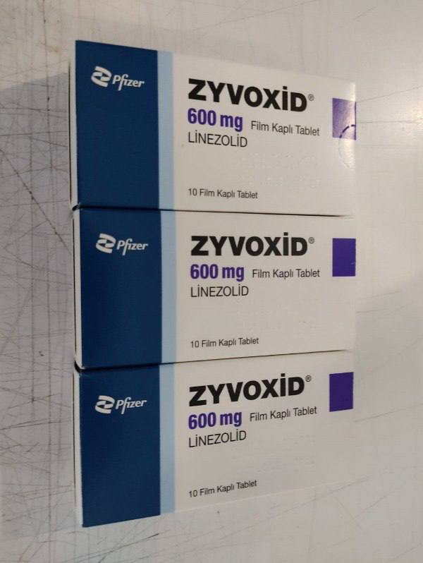 Зивокс, Zivox (линезолид, linezolid) 600 мг 10 tab, original, PFIZER США