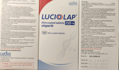 Image - Linparza, Olaparib 150 mg 120 tablets generic (Lucius, Laos)