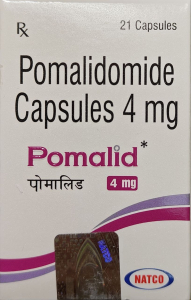 Image - Imnovid (pomalidomide) 4 mg, 21 capsules, generic (India)