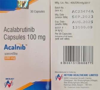 Image - Calquence, Acalabrutinib 100 mg 30 capsules generic