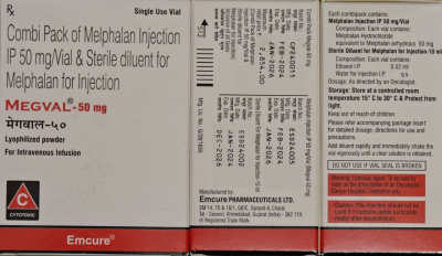 Image - Melphalan 50 mg solution for injection (India)
