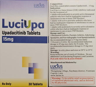 Image - Rinvoq (upadacitinib) 15 mg, 28 tablets, generic, Bangladesh