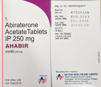 Image - Zytiga (abiraterone acetate) 250 mg 120 tablets generic (India)