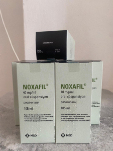 Image - Noxafil (posaconazole) 40 mg/mL oral suspension, 105 mL (Merck Sharp)