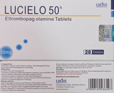 Image - Revolade, Eltrombopag 50 mg 28 tablets generic (Bangladesh)