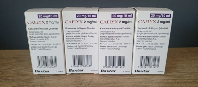 Image - CAELYX 50 MG 1 FLK. ( doxorubicine lyposomal) original, Baxter, Germany