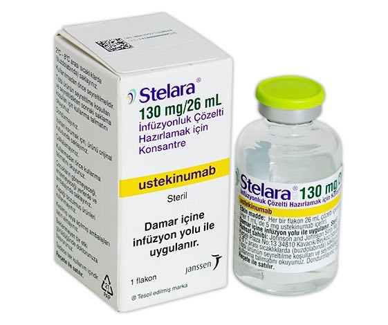 Stelara (ustekinumab) 130 mg solution for infusion, original (Cilag AG, Switzerland)
