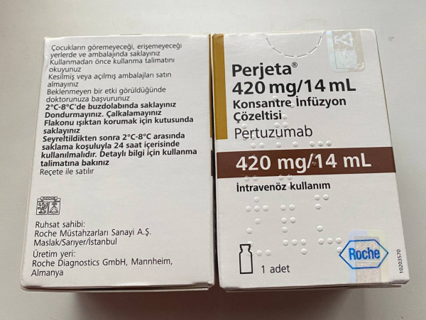 Перьета, Perjeta (пертузумаб, pertuzumab ) 420 мг, original, ROCHE, Германия