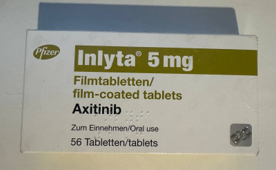 Image - Inlyta ( axitinib) 5 mg 56 tab, original, Pfizer, Belgium