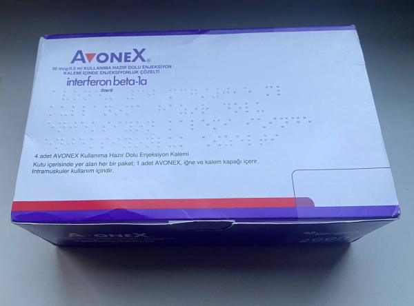 Avonex, Rebif ( Interferon beta-1a) 30 mcg origina Biogen, UK.l