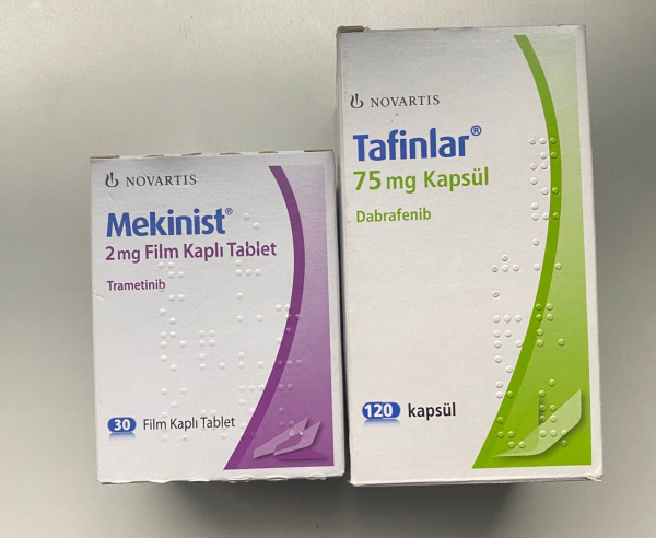 Tafinlar (dabrafenib) 75 mg 120 capsules original (Novartis)