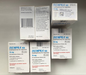 Image - Ixempra (Ixabepilone) 15 mg , BMS, original, Germany