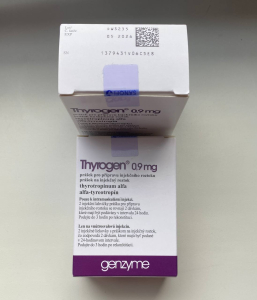 Image - Thyrogen (Thyrotropin alfa) 0,9 mg, Genzyme, Ireland, original