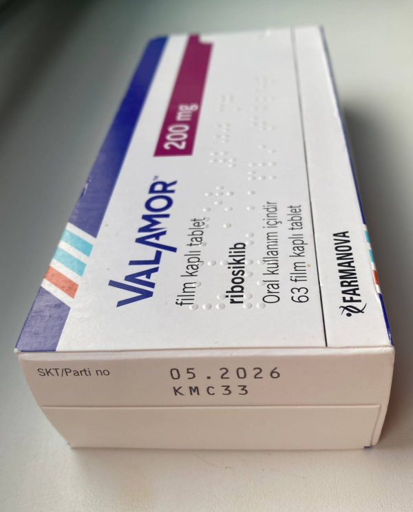 Kisqali / Valamor (ribociclib) 200 mg 63 tablets original (Novartis, Europe)