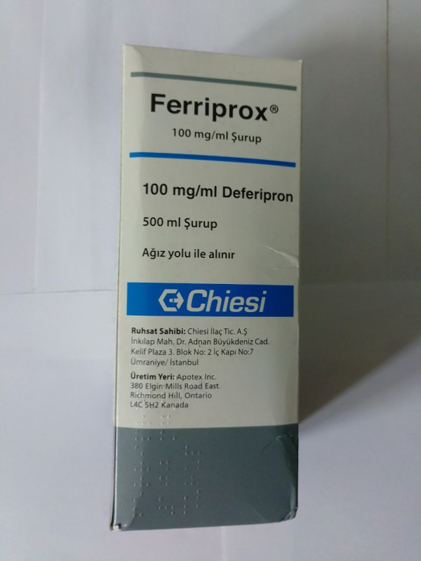 ФЕРРИПРОКС / FERRIPROX 500 MG 100 FTB. (Deferipron , Деферипрон)