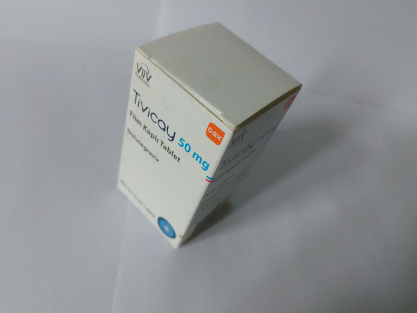 ТИВИКАЙ / TIVICAY 50 MG 30 FTB. (Dolutegravir, Долутегравир ) GLAXO SMITHKLIN