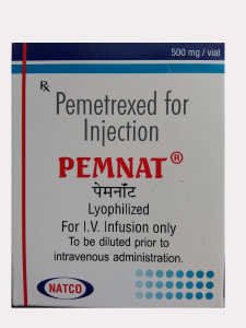 Image - Alimta, Pemetrexed 500 mg concentrate for infusion generic (Natco, India)