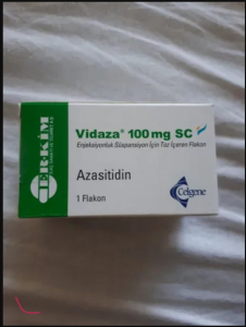Image - Vidaza (azacitidine) 100 mg suspension for injection original (Celgene, Switzerland)