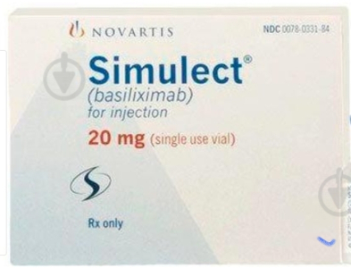 Image - Simulect (basiliximab) 20 mg solution for injection/infusion (Novartis)