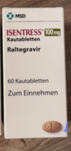 Image - Isentress (raltegravir) 400 mg 60 tablets (Merck Sharp)