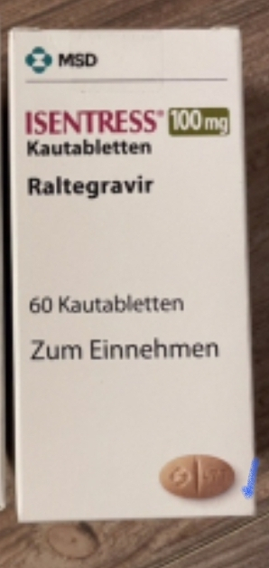  ИСЕНТРЕСС /ISENTRESS 400 MG 60 FTB (Raltegravir, Ралтегравир) MERCK SHARP