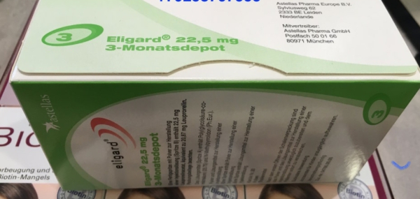 Eligard (leuprorelin acetate) for prolonged-release injection original (Astellas, Netherlands)