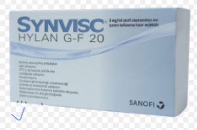 Image - Synvisc (hylan G-F 20) pre-filled syringes, 3 * 2 mL