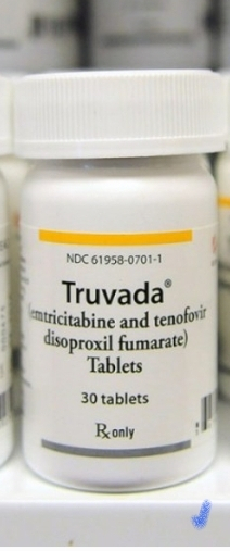 Truvada (emtricitabine 200 mg / tenofovir disoproxil fumarate 245 mg) 30 tablets (Gilead Sciences)