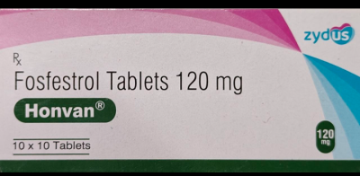 Image - Honvan (fosfestrol) 120 mg 100 tablets, India