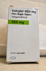 Image - Valcyte (valganciclovir) 450 mg 60 tablets (Canada)