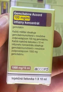 Image - Gemcitabine 1000 mg solution for infusion generic (Poland)