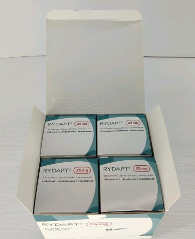 Rydapt / Ridapt / Mitikayd (midostaurin) 25 mg 112 capsules original (Novartis)