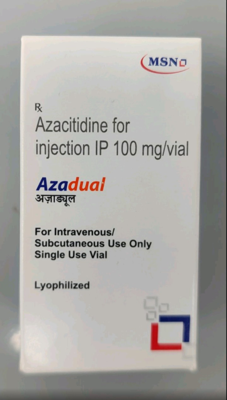 Видаза (азацитидин) / Vidaza (azacitidine) 100 мг, Индия, generic