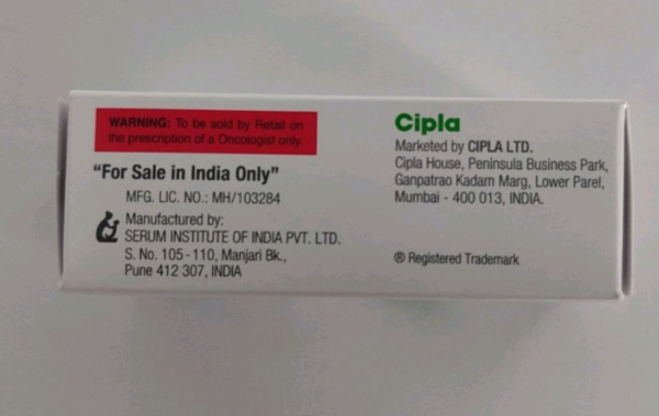 ОНКО БЦЖ (Onco-BCG) 40 mg одна доза, Індія