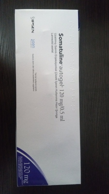 Соматулин , Somatulin ( Lanreotide) 120 мг, original, PSEN, Франция.
