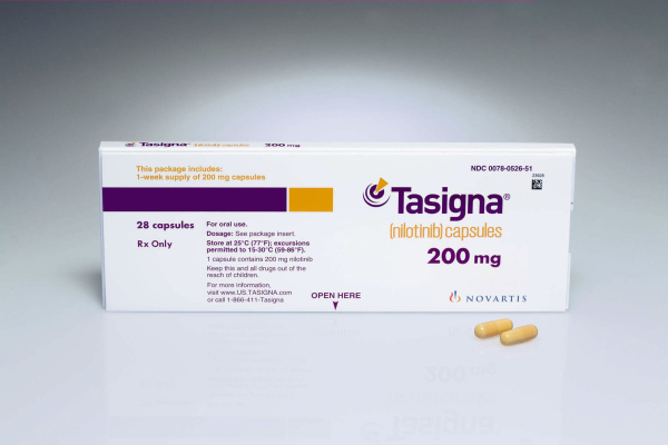 Tasigna (nilotinib) 200 mg 112 capsules original (Novartis, Switzerland)