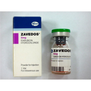 Image - Zavedos (idarubicin) 5 mg solution for injection original (Pfizer, USA)