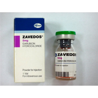Заведос, Zavedos (идарубицин, Idarubicine) 5 мг, original, PFIZER США